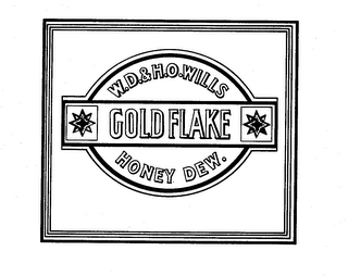 GOLD FL;AKE W.D. AND H.O. WILLS HONEY DEW