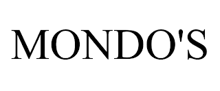 MONDO'S trademark