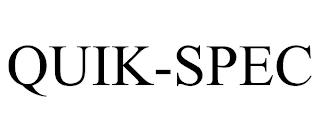 QUIK-SPEC trademark