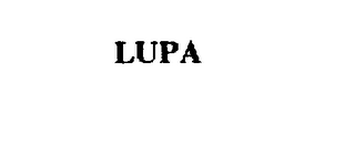 LUPA trademark