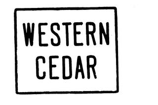 WESTERN CEDAR