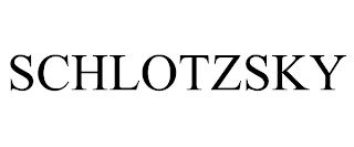 SCHLOTZSKY trademark