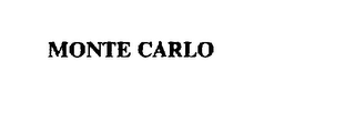 MONTE CARLO trademark