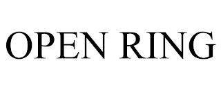 OPEN RING trademark
