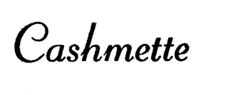 CASHMETTE trademark