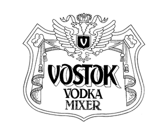 V VOSTOK VODKA MIXER 