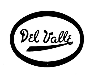 DEL VALLE trademark