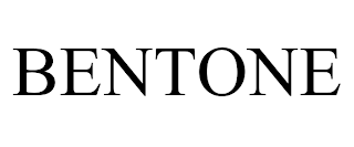 BENTONE trademark