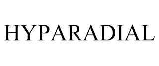 HYPARADIAL trademark