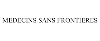 MEDECINS SANS FRONTIERES trademark