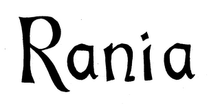 RANIA trademark