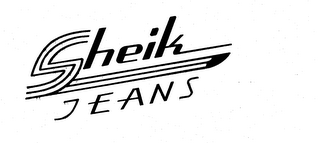 SHEIK JEANS trademark