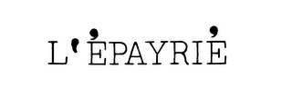 L'EPAYRIE