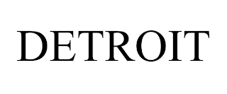 DETROIT trademark