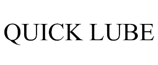 QUICK LUBE trademark