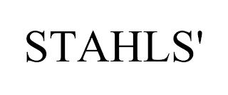 STAHLS' trademark