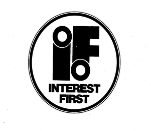 IF INTEREST FIRST trademark