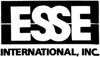 ESSE INTERNATIONAL, INC.