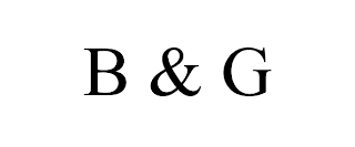 B & G trademark