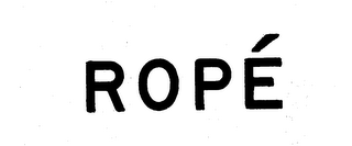 ROPE trademark