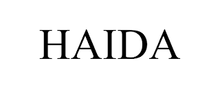 HAIDA trademark