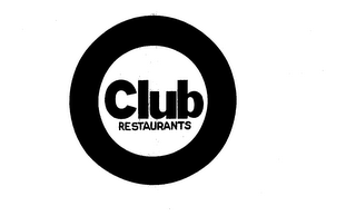 CLUB RESTAURANTS trademark