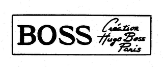 BOSS CREATION HUGO BOSS PARIS trademark