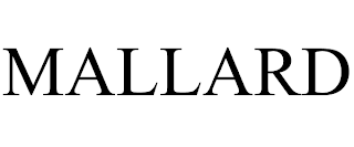 MALLARD trademark