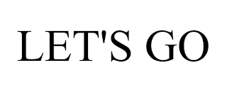LET'S GO trademark
