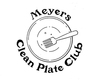 MEYERS CLEAN PLATE CLUB trademark