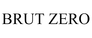 BRUT ZERO trademark