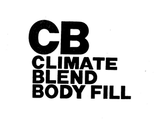 CB CLIMATE BLEND BODY FILL