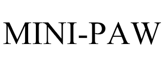 MINI-PAW trademark