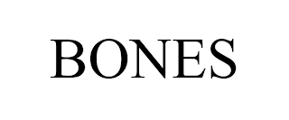 BONES trademark