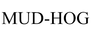 MUD-HOG trademark