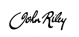 JOHN RILEY