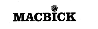 MACBICK trademark