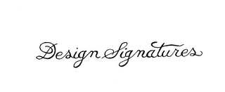 DESIGN SIGNATURES