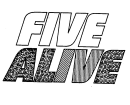 FIVE ALIVE trademark