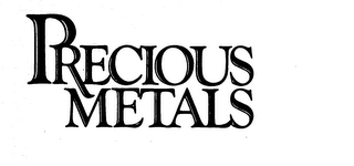 PRECIOUS METALS trademark