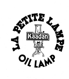 LA PETITE LAMPE OIL LAMP