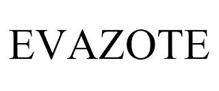 EVAZOTE trademark