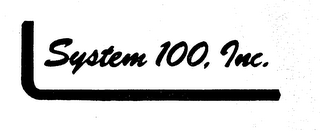 SYSTEM 100, INC. trademark