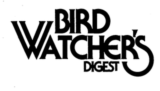 BIRD WATCHERS'S DIGEST