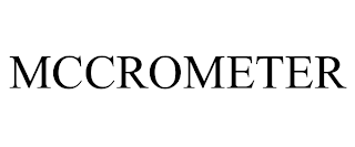 MCCROMETER trademark