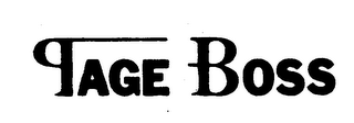 PAGE BOSS trademark