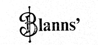 BLANNS' trademark