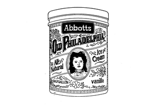 OLD PHILADELPHIA ABBOTTS ALL NATURAL ICE CREAM