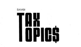 SAMBI TAX TOPICS trademark