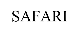 SAFARI trademark